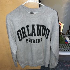 Gray sweater
